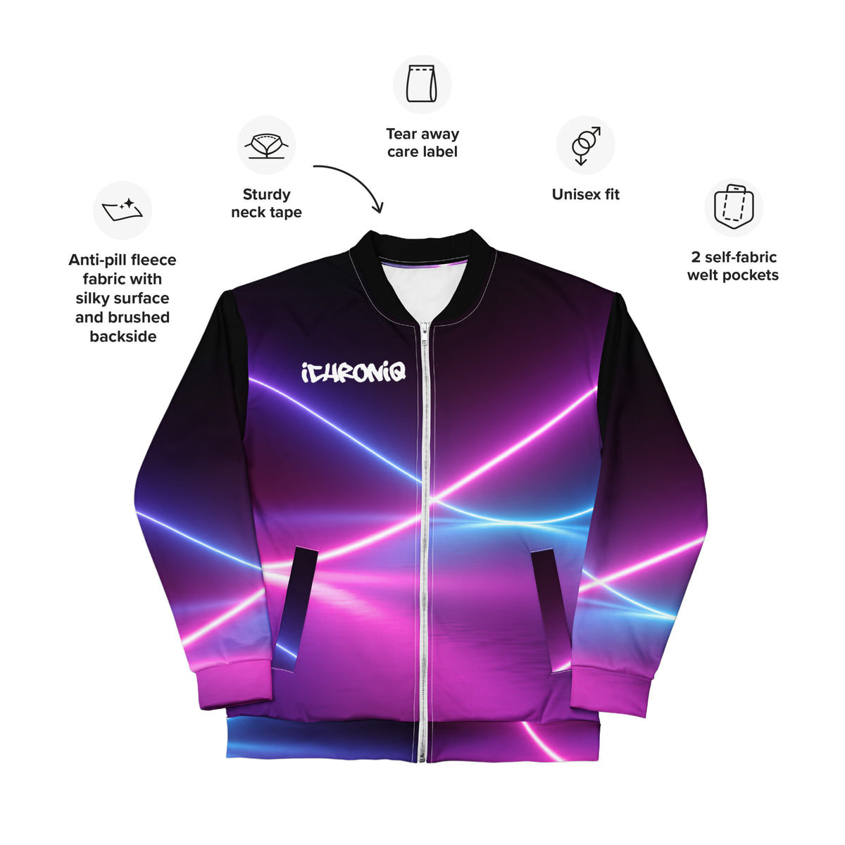 Eyechroniq *SIGNED* Unisex Bomber Jacket
