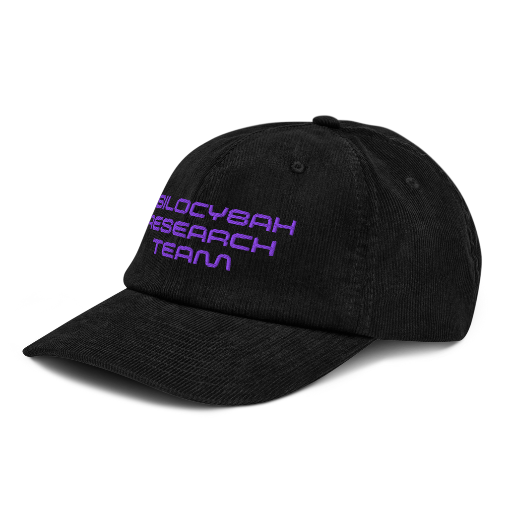Psilocybah Research Team Corduroy Hat