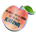 Peachy Anxiety Sticker